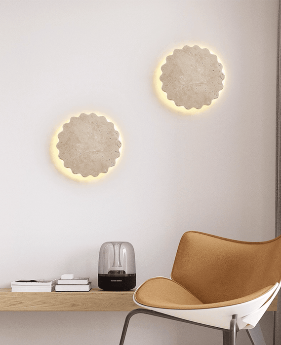 Luna Scallop Wall Lamp - Simprolos