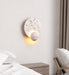 Luna Travertine Sconce - Simprolos