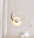 Luna Travertine Sconce - Simprolos