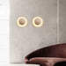 Luna Travertine Wall Light - Simprolos