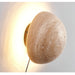 Luna Travertine Wall Light - Simprolos