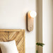 Luna Travertine Wall Sconce - Simprolos