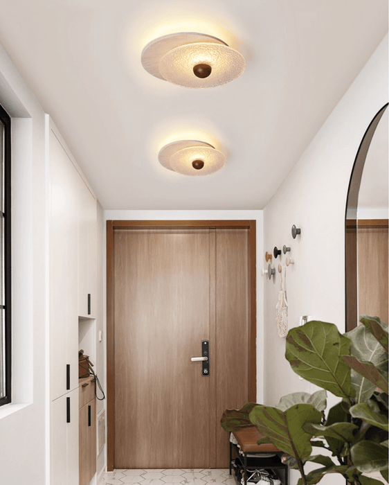 Lunar Ripple Ceiling Light - Simprolos
