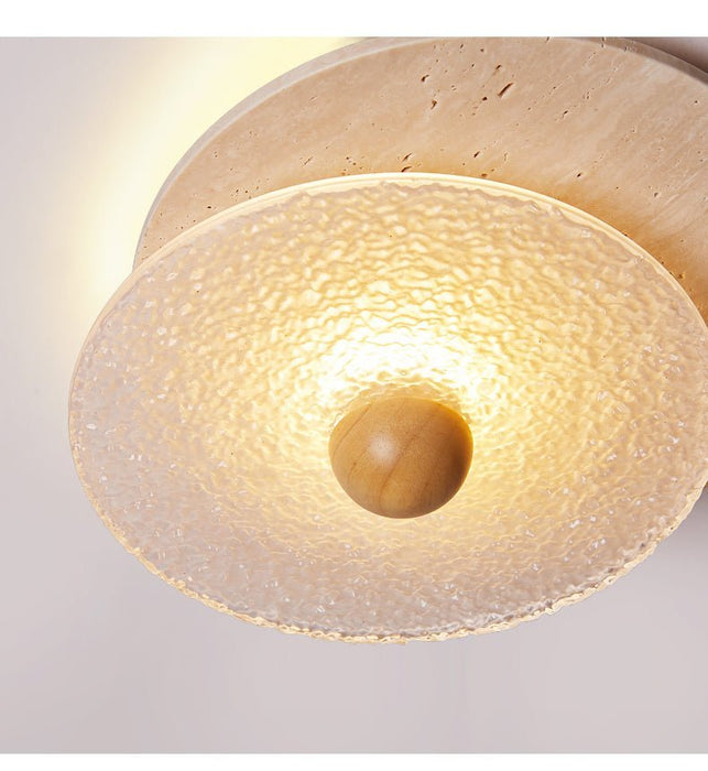 Lunar Ripple Ceiling Light - Simprolos