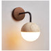 Lunar Stone Orb Sconce - Simprolos