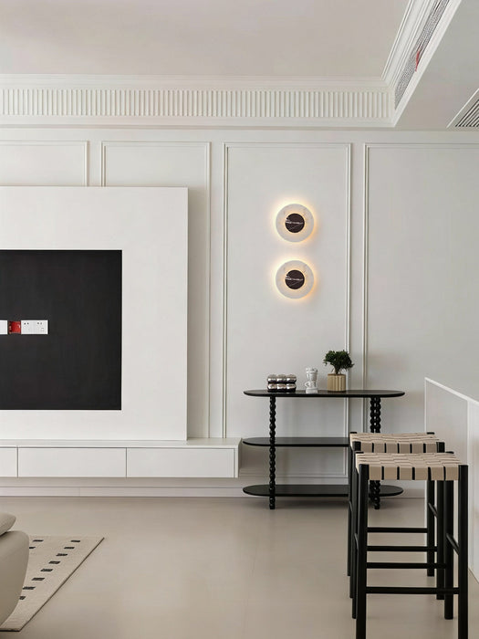 Lunar Veil Alabaster Wall Lamp - Simprolos