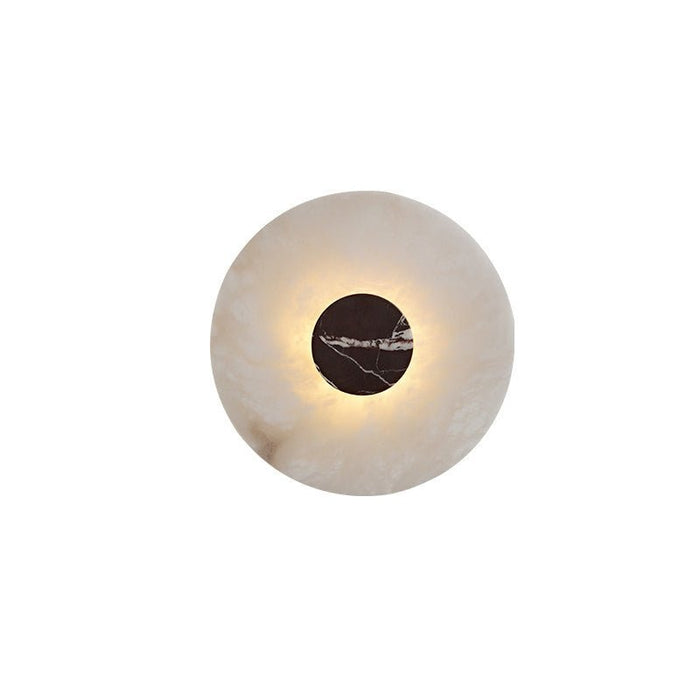 Lunar Veil Alabaster Wall Lamp - Simprolos