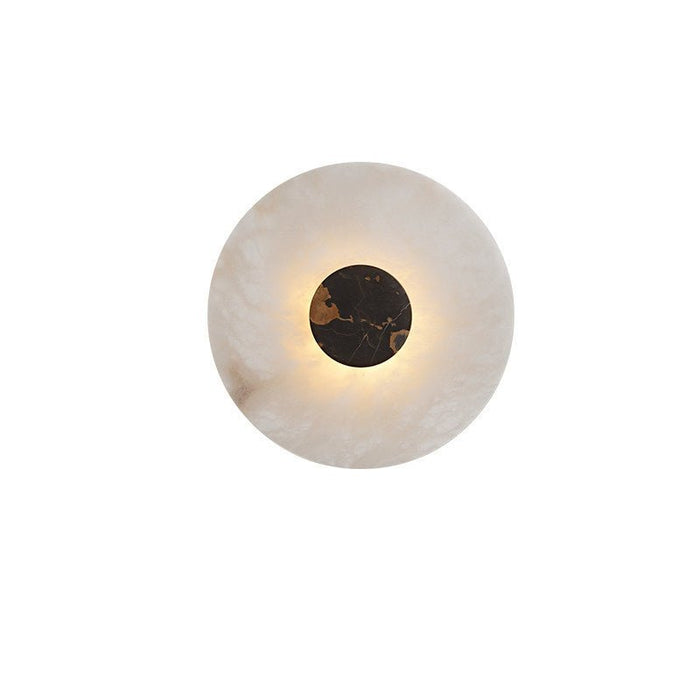 Lunar Veil Alabaster Wall Lamp - Simprolos