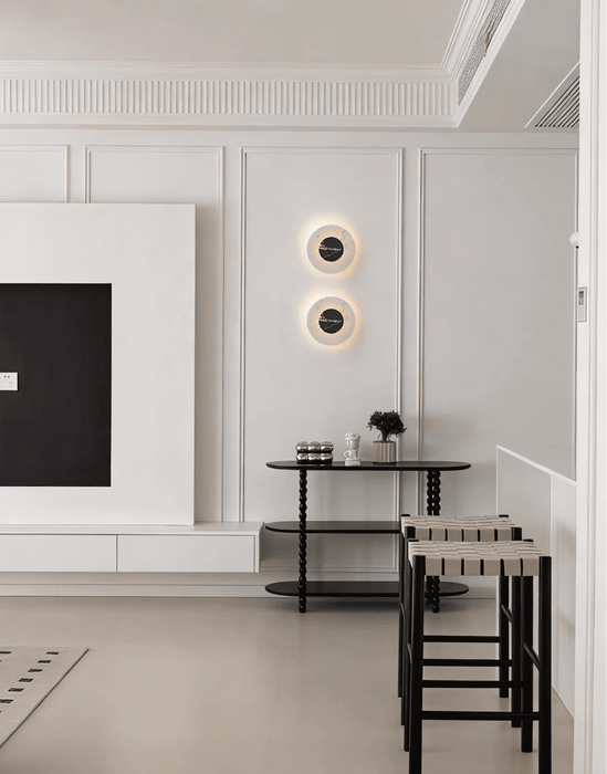 Lunar Veil Alabaster Wall Lamp - Simprolos