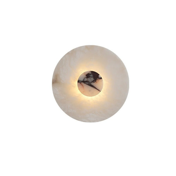 Lunar Veil Alabaster Wall Lamp - Simprolos