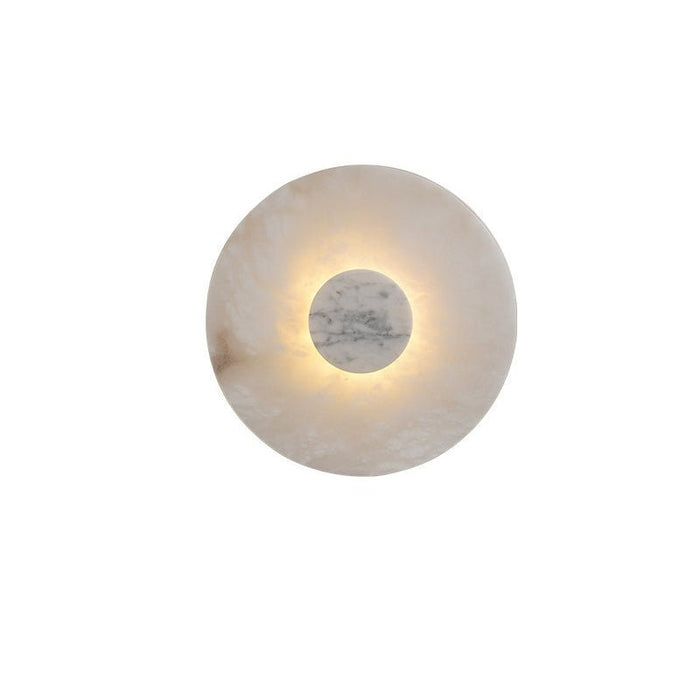 Lunar Veil Alabaster Wall Lamp - Simprolos
