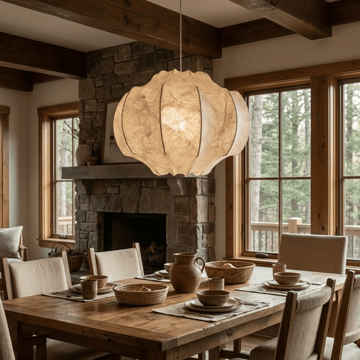 Lunara Silk Bloom Pendant Lamp - Simprolos