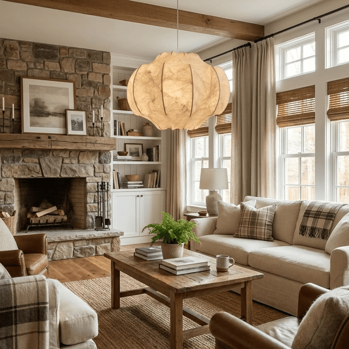 Lunara Silk Bloom Pendant Lamp - Simprolos