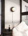 Lunara Travertine Wall Sconce - Simprolos