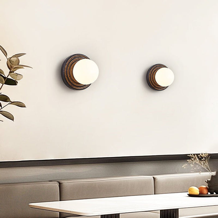 Lunara Travertine Wall Sconce - Simprolos