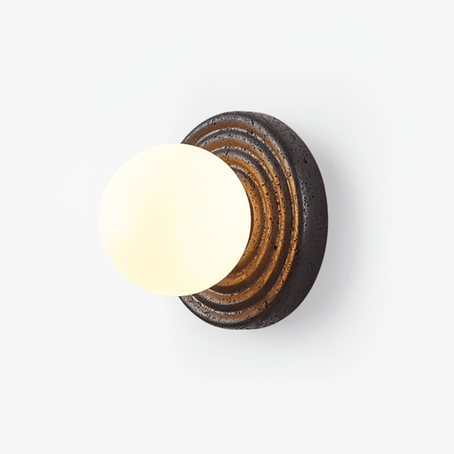 Lunara Travertine Wall Sconce - Simprolos