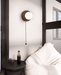 Lunara Travertine Wall Sconce - Simprolos
