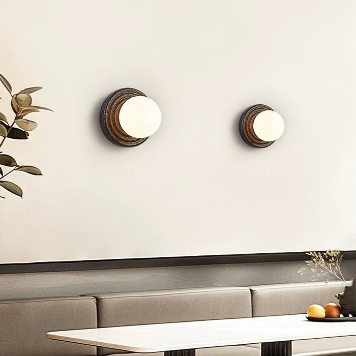 Lunara Travertine Wall Sconce - Simprolos