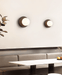 Lunara Travertine Wall Sconce - Simprolos