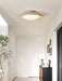 Lunara Yellow Travertine Ceiling Light - Simprolos