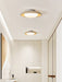 Lunara Yellow Travertine Ceiling Light - Simprolos