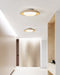 Lunara Yellow Travertine Ceiling Light - Simprolos