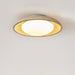 Lunara Yellow Travertine Ceiling Light - Simprolos