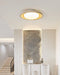 Lunara Yellow Travertine Ceiling Light - Simprolos