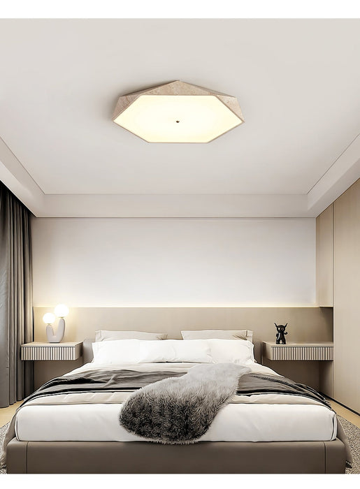 Lunarc Stone Ceiling Lamp - Simprolos