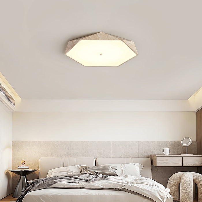 Lunarc Stone Ceiling Lamp - Simprolos