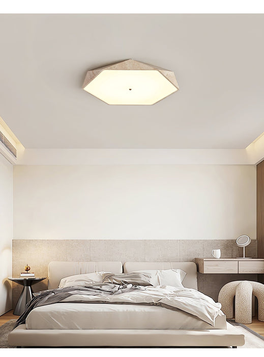 Lunarc Stone Ceiling Lamp - Simprolos