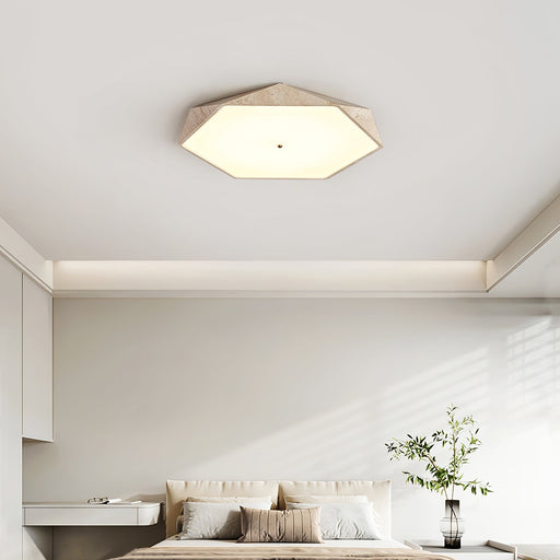 Lunarc Stone Ceiling Lamp - Simprolos