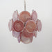 Lunaria Disc Glass Chandelier - Simprolos