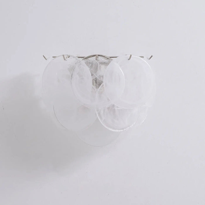 Lunaria Disc Murano Wall Lamp - Simprolos