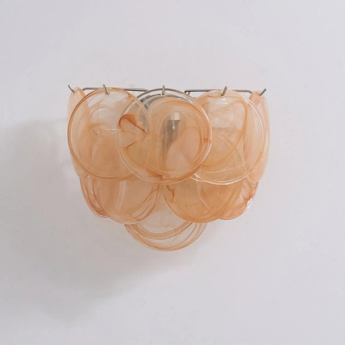Lunaria Disc Murano Wall Lamp - Simprolos