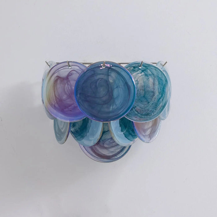 Lunaria Disc Murano Wall Lamp - Simprolos