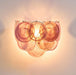 Lunaria Disc Murano Wall Lamp - Simprolos
