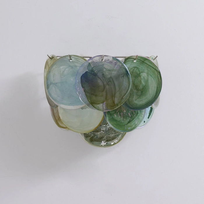 Lunaria Disc Murano Wall Lamp - Simprolos