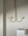Lunaris Duo Alabaster Pendant Lamp - Simprolos