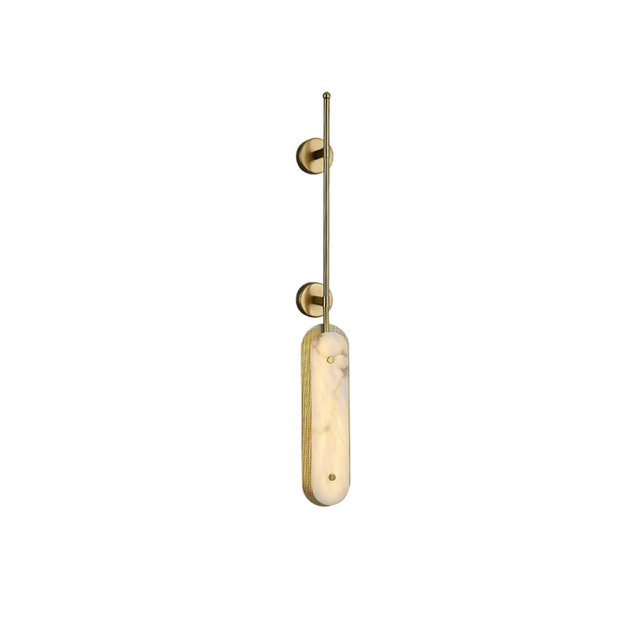 Lysandra Alabaster Wall Sconce - Simprolos