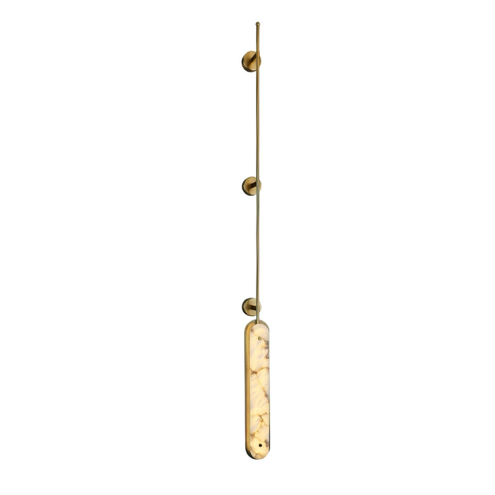 Lysandra Alabaster Wall Sconce - Simprolos
