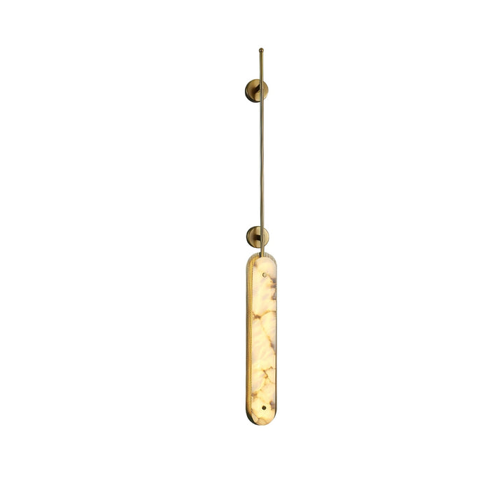 Lysandra Alabaster Wall Sconce - Simprolos