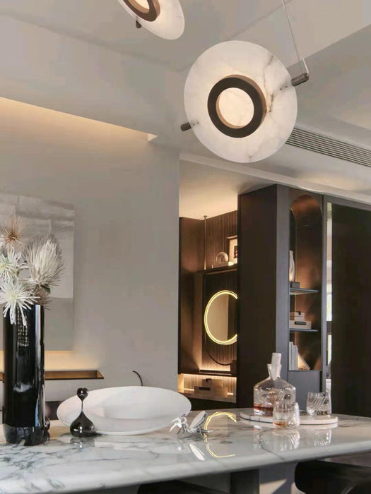 Magma Alabaster Pendant Lamp - Simprolos