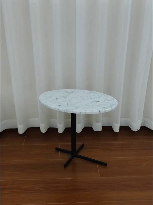 Marble Accent Side Table - Simprolos