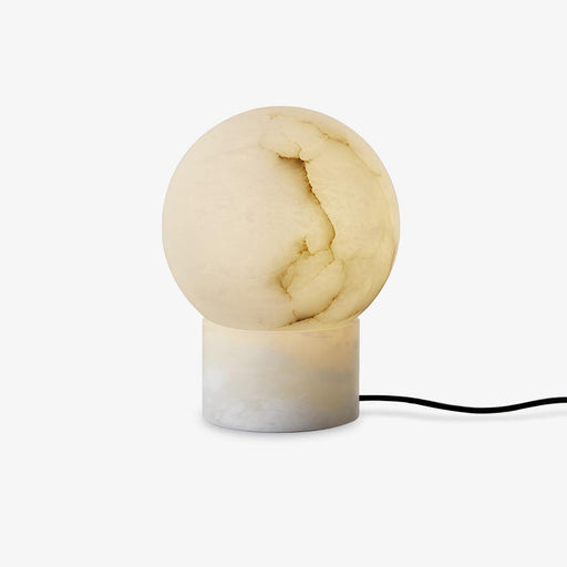 Marble Ball Alabaster Table Lamp - Simprolos