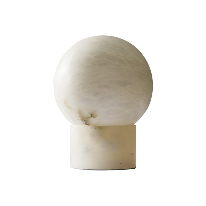 Marble Ball Alabaster Table Lamp - Simprolos