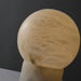 Marble Ball Alabaster Table Lamp - Simprolos