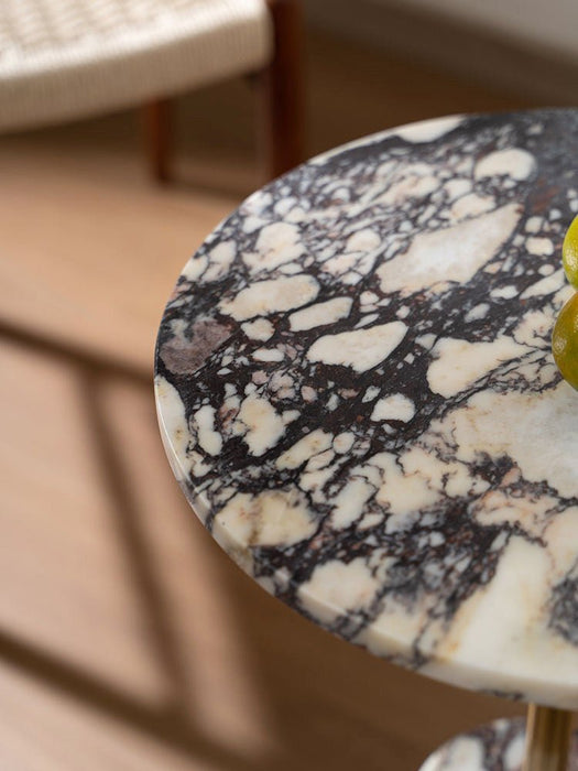 Marble Duo Side Table - Simprolos
