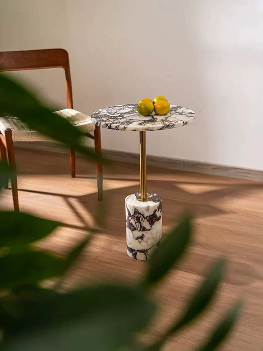 Marble Duo Side Table - Simprolos