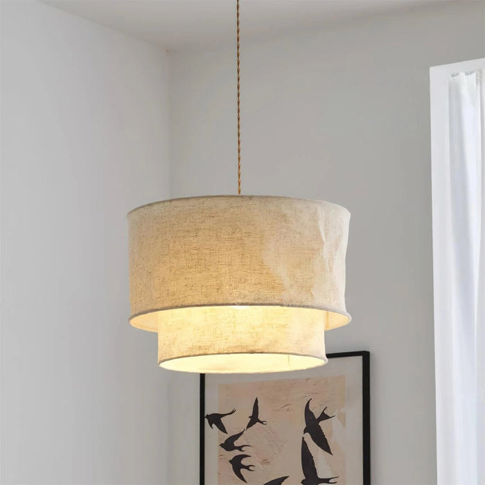Mariela Fabric Pendant Lamp - Simprolos